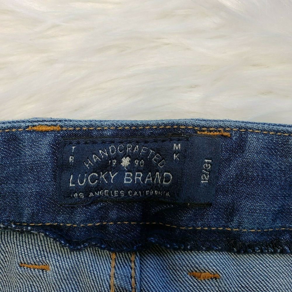 LUCKY BRAND Sweet Jean Crop Flap Pockets Jeans 12 - Picture 5 of 9